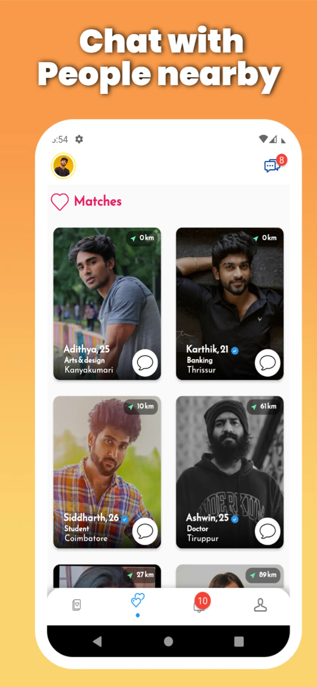 Piku: Telugu Date, Chat & Meet screenshot
